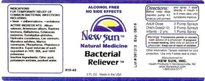 Image Description (Bacterial Reliever)